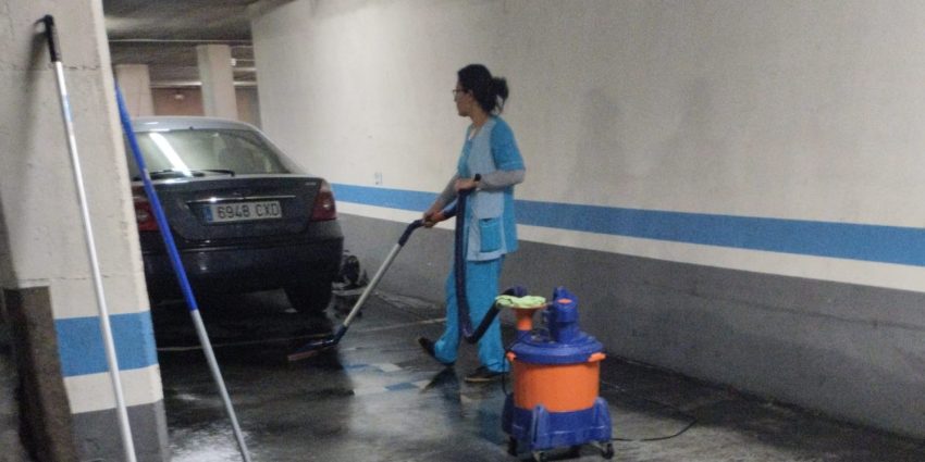 Limpieza de parkings: mucho más que barrer el suelo